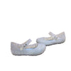 Mini Melissa Campana Iridescent Light Blue Jelly Mary Jane Shoes - Size 10