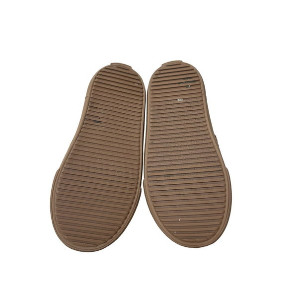 Old Navy Brown Faux Suede Rubber-Sole Loafer Shoes - Size 8