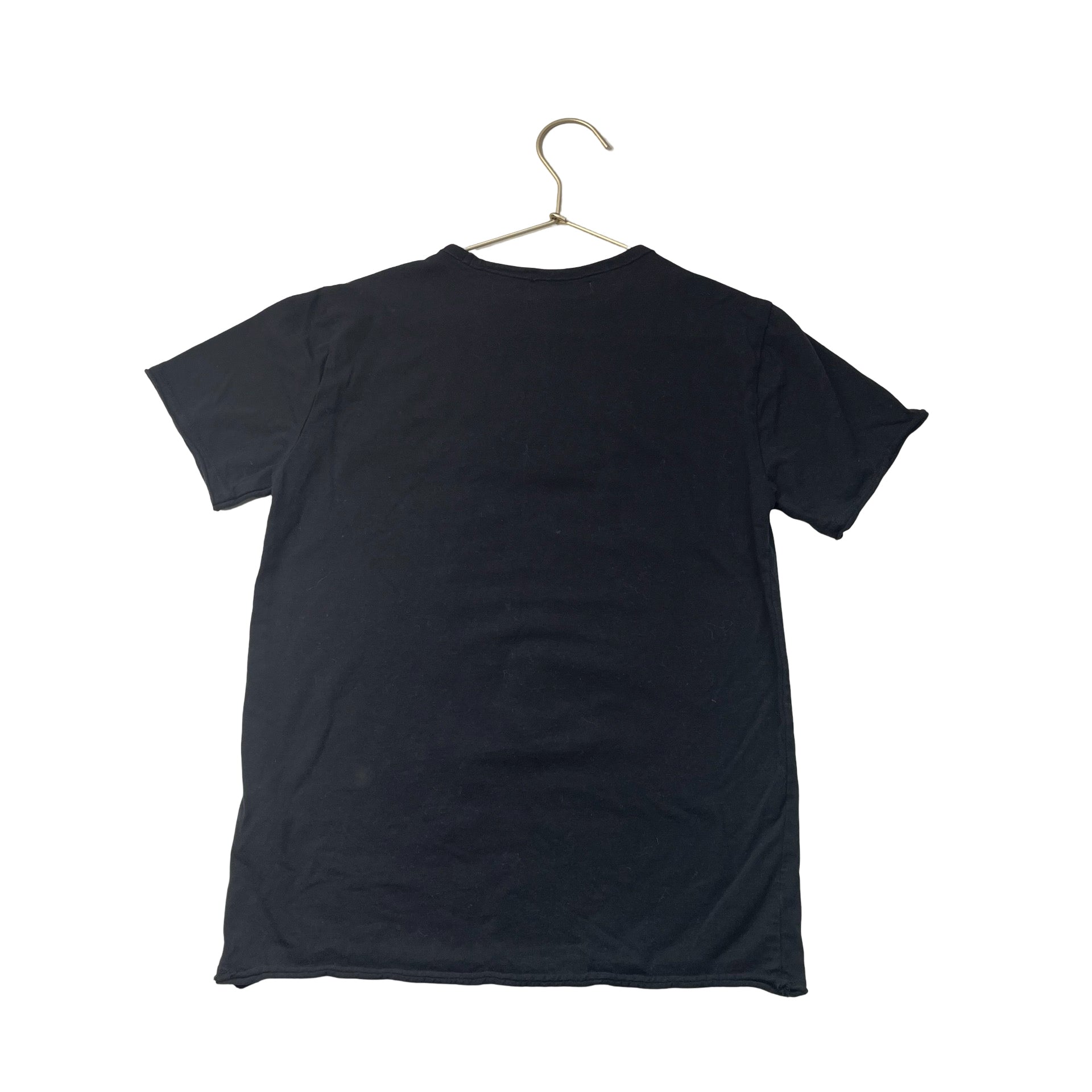 Zara Black, Ivory & Green 'Santa's Deer' Short Sleeve T-Shirt - Size 7