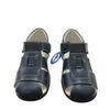 Pediped Sydney Navy Leather Closed-Toe Sandals New with Tags in Box - 13-13.5