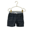 Cat & Jack Black & Gray Pattern Shorts - Size 18 Mo