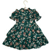 Janie and Jack Green Floral Dress - Size 3