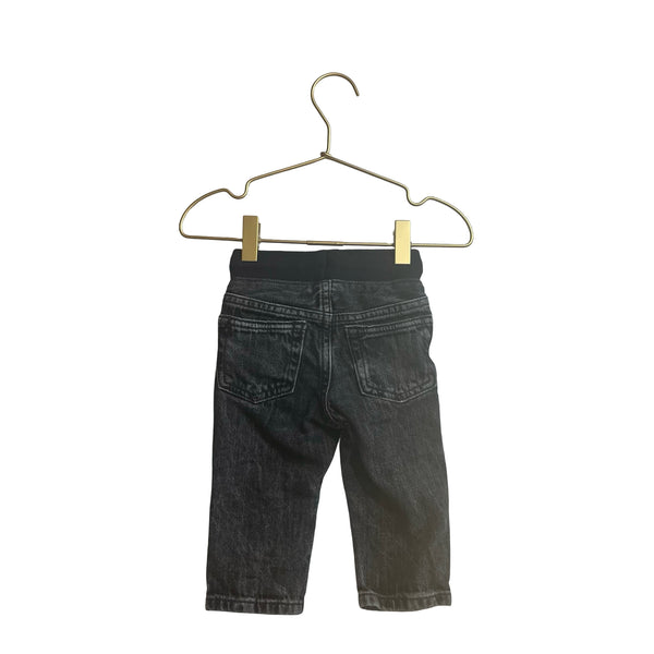 Baby Gap Gray 'Slim' Pull On Jeans - Size 6-12 Months