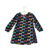 Hanna Andersson Black & Multi-Color Bow Print Dress - Size 110 (5)