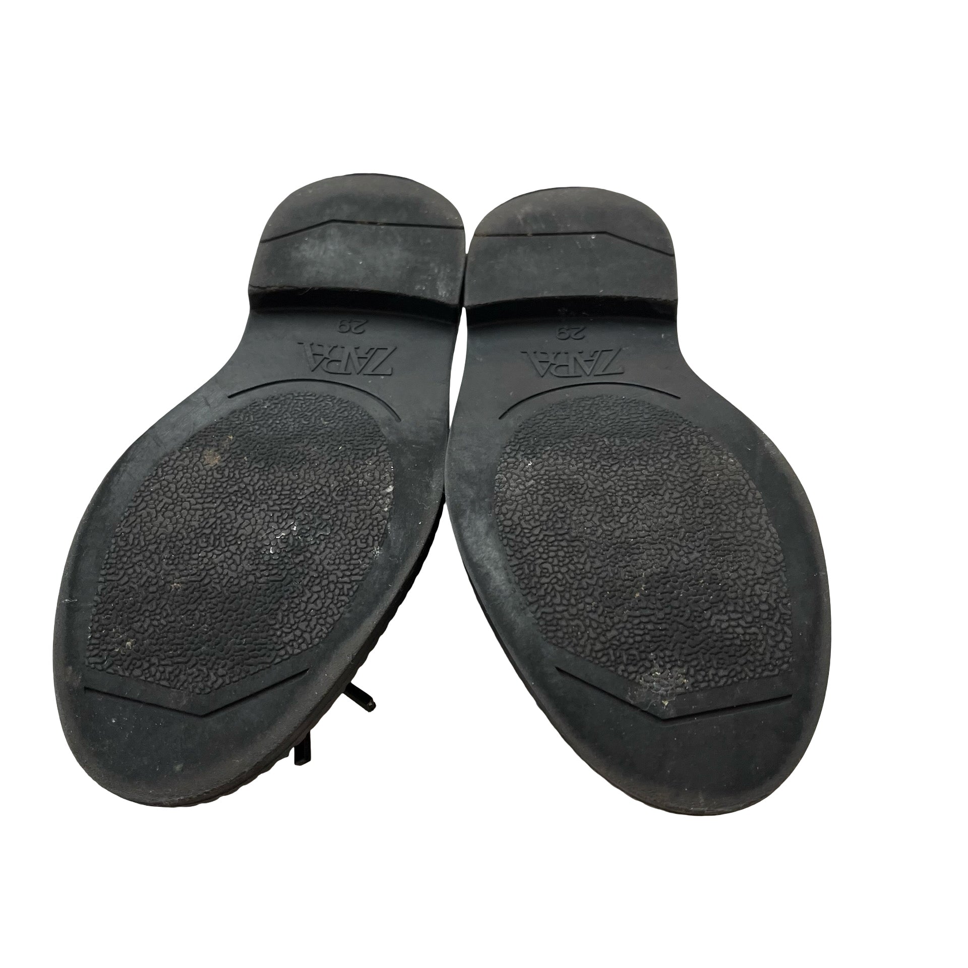 Zara Black Tassel Loafers - Size 29 (12)