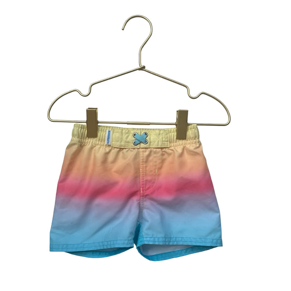 Rugged Butts Colorful Ombre Swim Trunks - Size 3-6 Mo