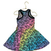Pixie Lane Pastel Ombre Unicorn Print Dress - Size 4