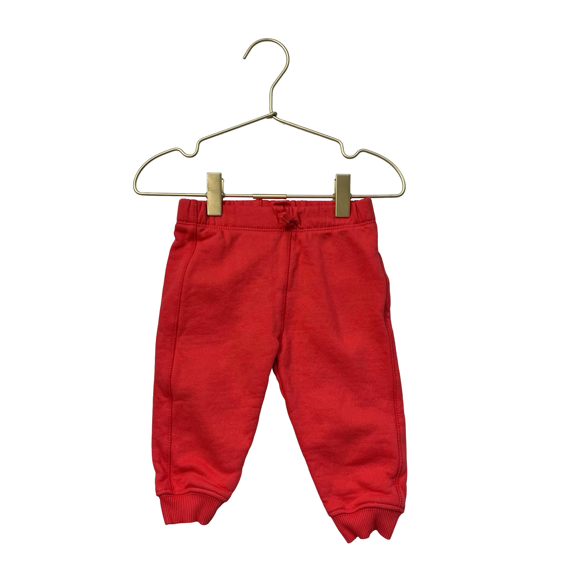 Monica + Andy Red Joggers - Size 9-12 Mo