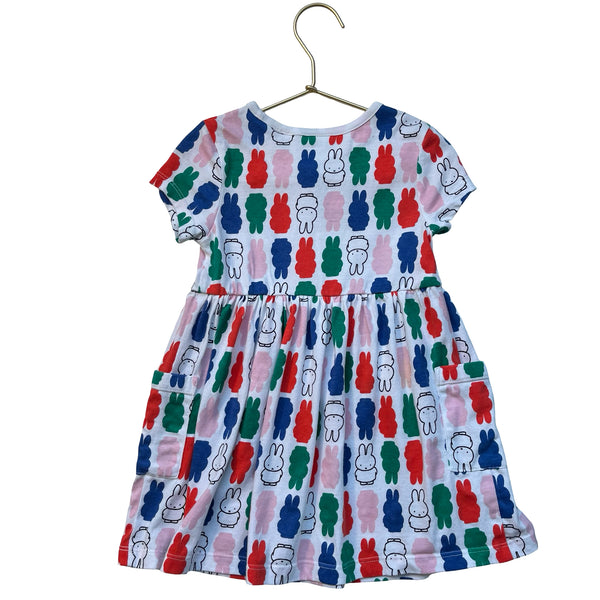 Hanna Andersson x Miffy Bunny Print Dress - Size 3T