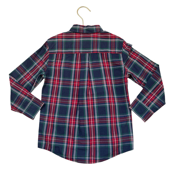 Gymboree Tartan Plaid Button Down Shirt - Size 6
