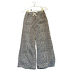 Zara Leopard Print Denim Jeans - Size 10