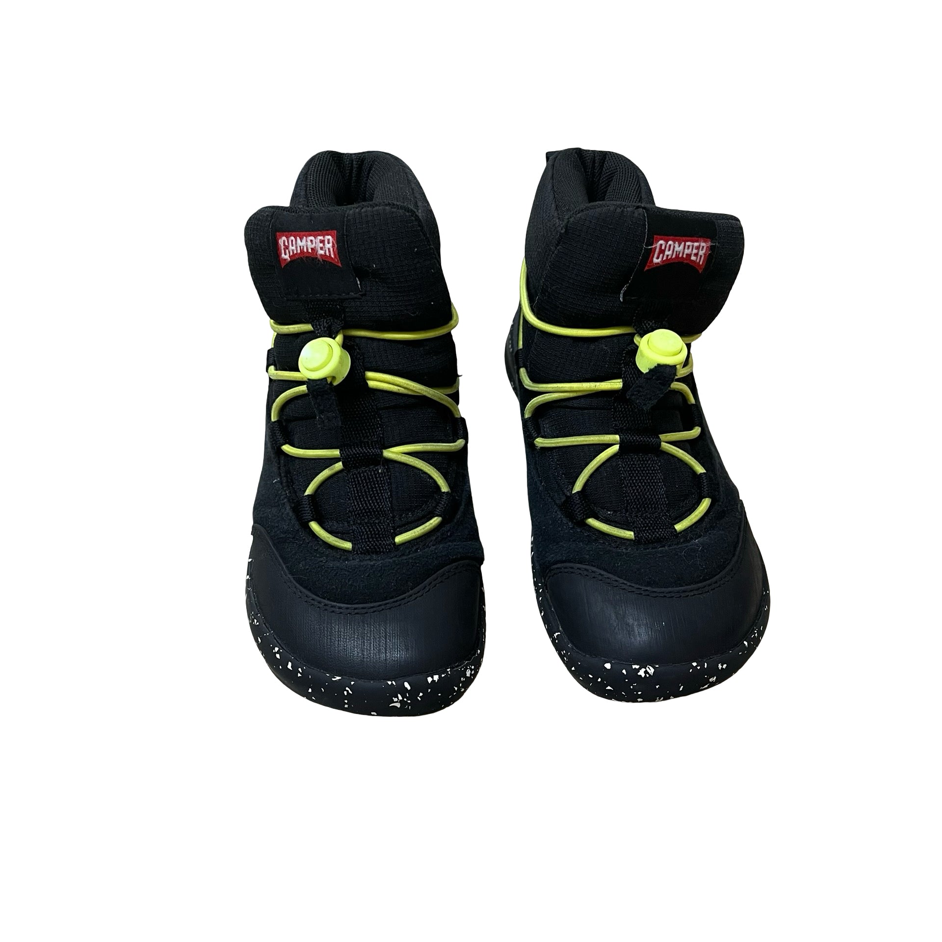 Camper Primaloft Black Ankle Boots - Size 29 (11)