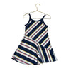Polo Ralph Lauren Navy, Ivory, Red, Yellow Striped Dress - Size 3
