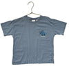 Zara Light Blue 'Elephant Supporter' T-Shirt - Size 6