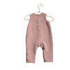Pehr Dusty Pink Quilted One-Piece Overall - Size 3-6 Mo