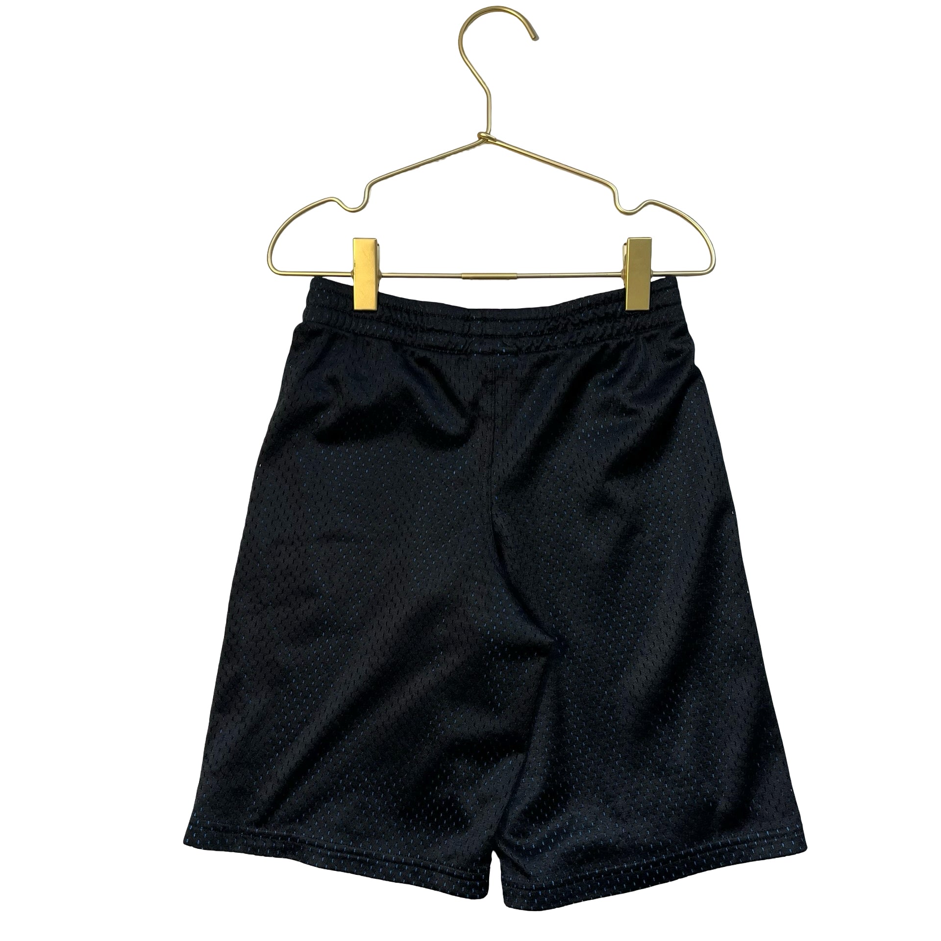 Under Armour Black & Blue Mesh Athletic Shorts - Size 7