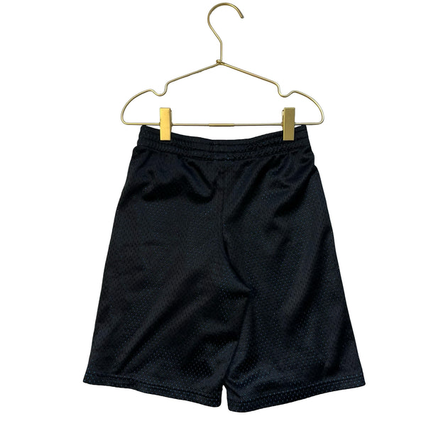 Under Armour Black & Blue Mesh Athletic Shorts - Size 7
