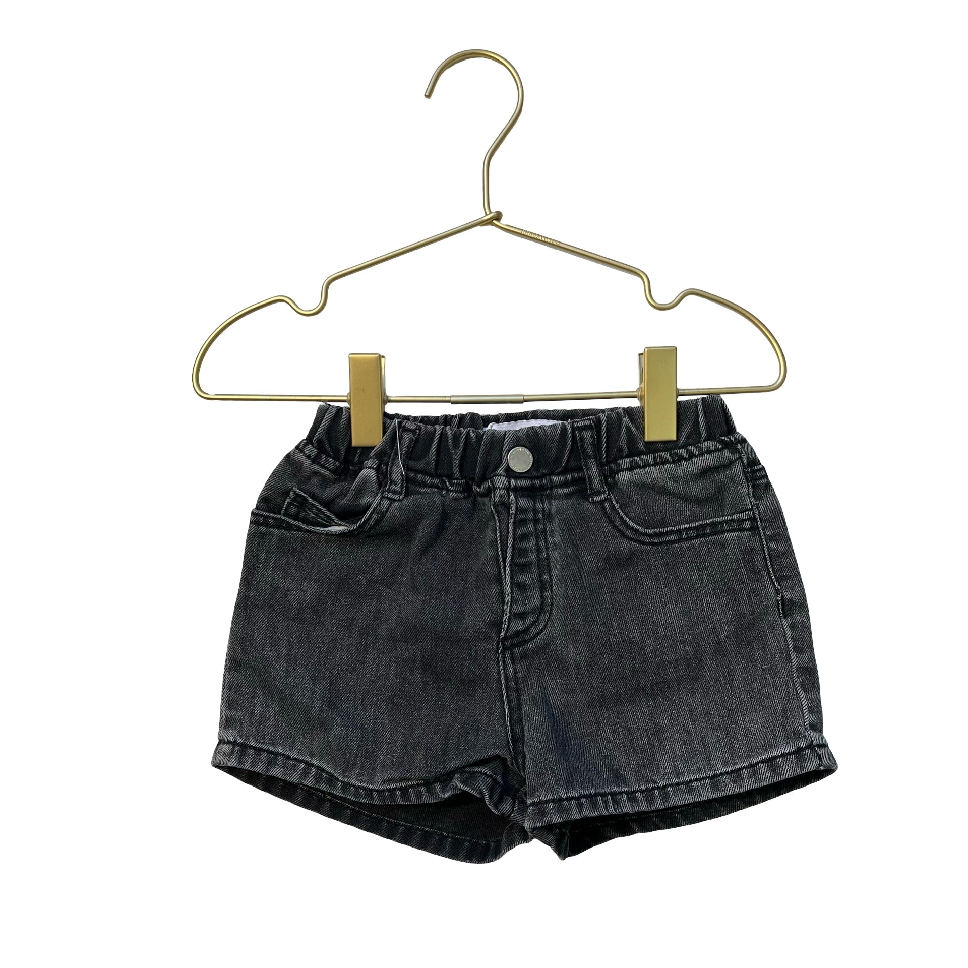 Zara Black Denim Shorts - Size 2-3