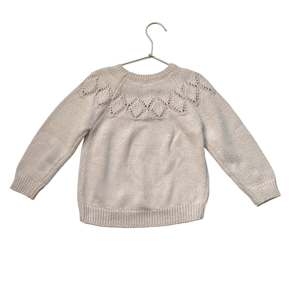 Zara Ivory Sweater - Size 4-5