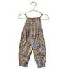 Old Navy Colorful Floral Smocked Jumpsuit - Size 3-6 Mo