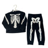 H&M Black & Ivory Skeleton Hoodie & Jogger Set - Size 18-24 Months