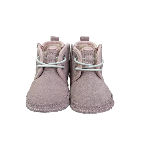 UGG Pink Suede Booties - Size 0-1