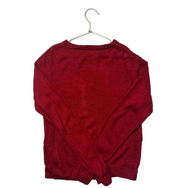 H&M Red 'Merry Woofmas' Dog Holiday Sweater - Size 12/14