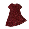 Zara Red Sequin Dress - Size 9