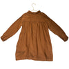 The Simple Folk Brown Linen Shirt Dress - Size 7-8