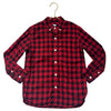 Gap Kids Red & Black Plaid Button Down Shirt - Size S 6-7