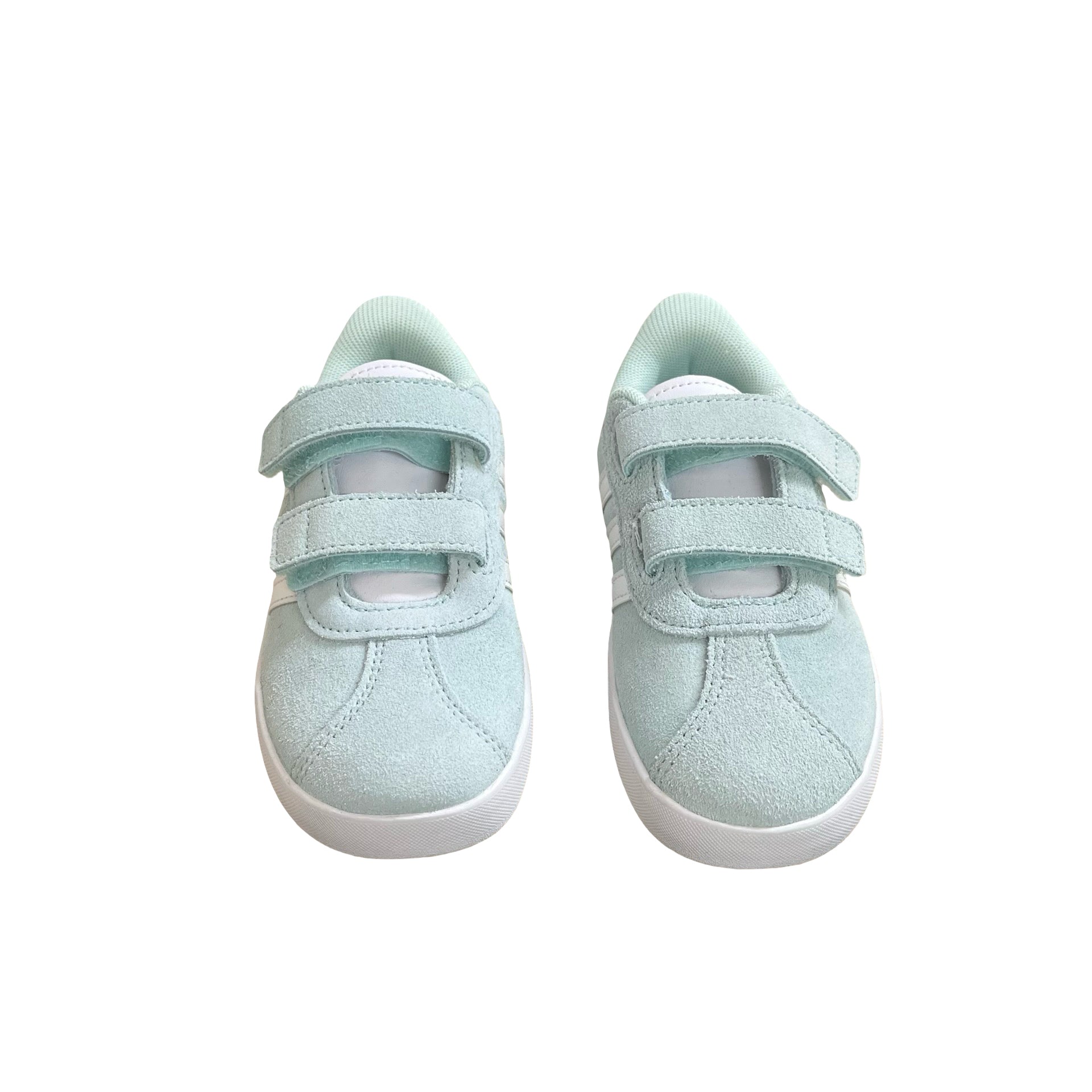 Adidas Mint Green Velcro Sneakers - Size 10K