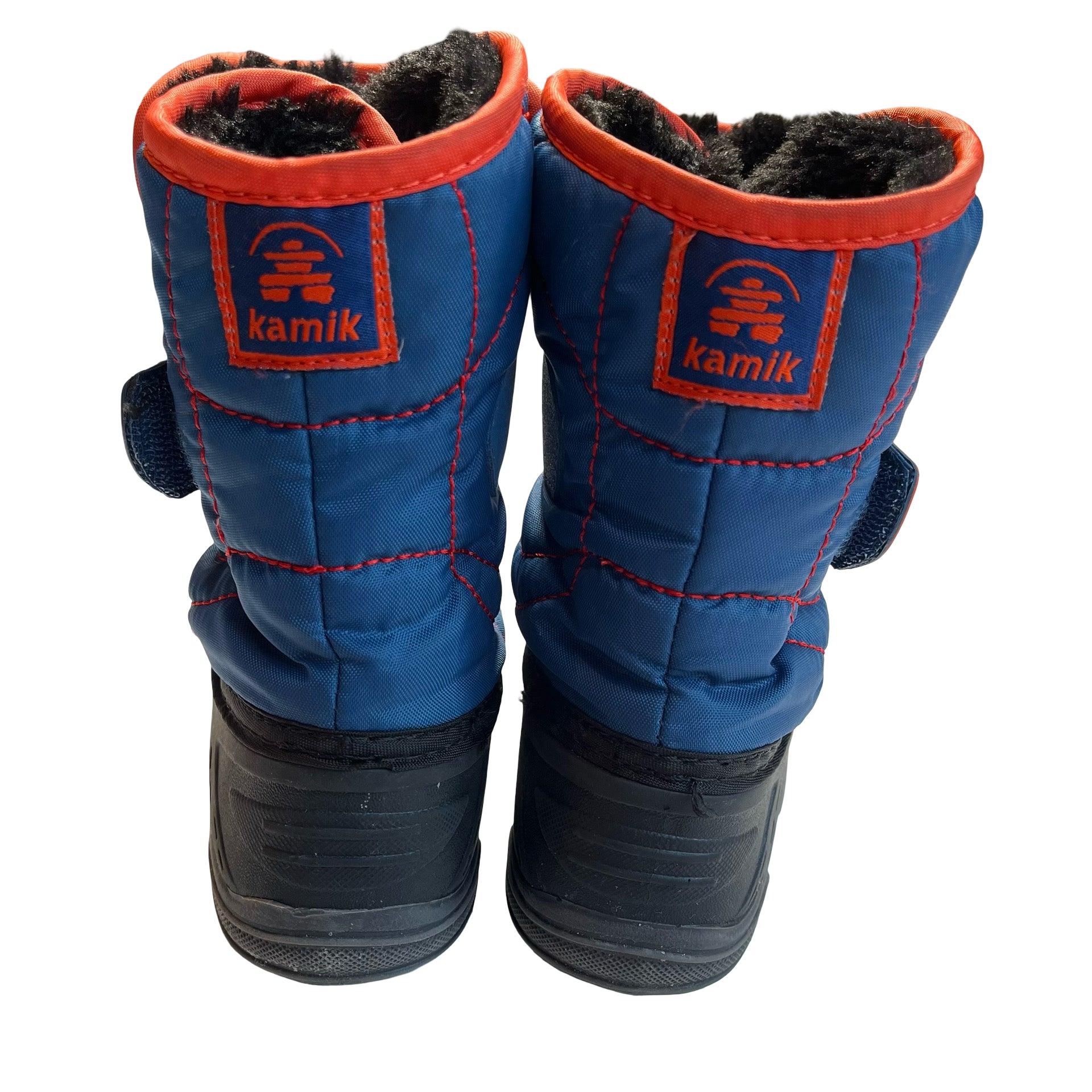 Kamik Blue & Orange Winter Boots - Size 10