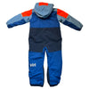 Helly Hansen Blue, Navy, Neon Orange Snow Suit - Size 5