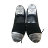Capezio Black Lace Up Tap Shoes - Size 10W