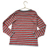 Crewcuts Gray & Red Striped Shirt - Size S 6-7