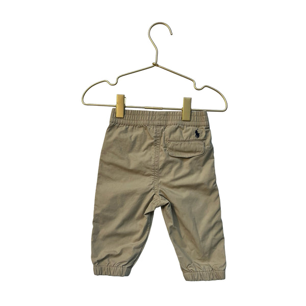 Ralph Lauren Khaki Jogger Pants - Size 6 Mo