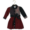 Ralph Lauren Mixed Tartan Plaid Shirt Dress & Bloomers - Size 12 Mo