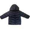 Mango Navy Star Hooded Winter Jacket - Size 5-6