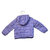 Primary Lavender Hooded Lightweight Puffer Jacket - Size 12-18 Mo