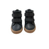 Cat & Jack Black Faux Leather Velcro High Top Sneaker Boots - Size 5
