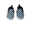 Vans Black & White Checker Slip-On Crib Shoes - Size 3
