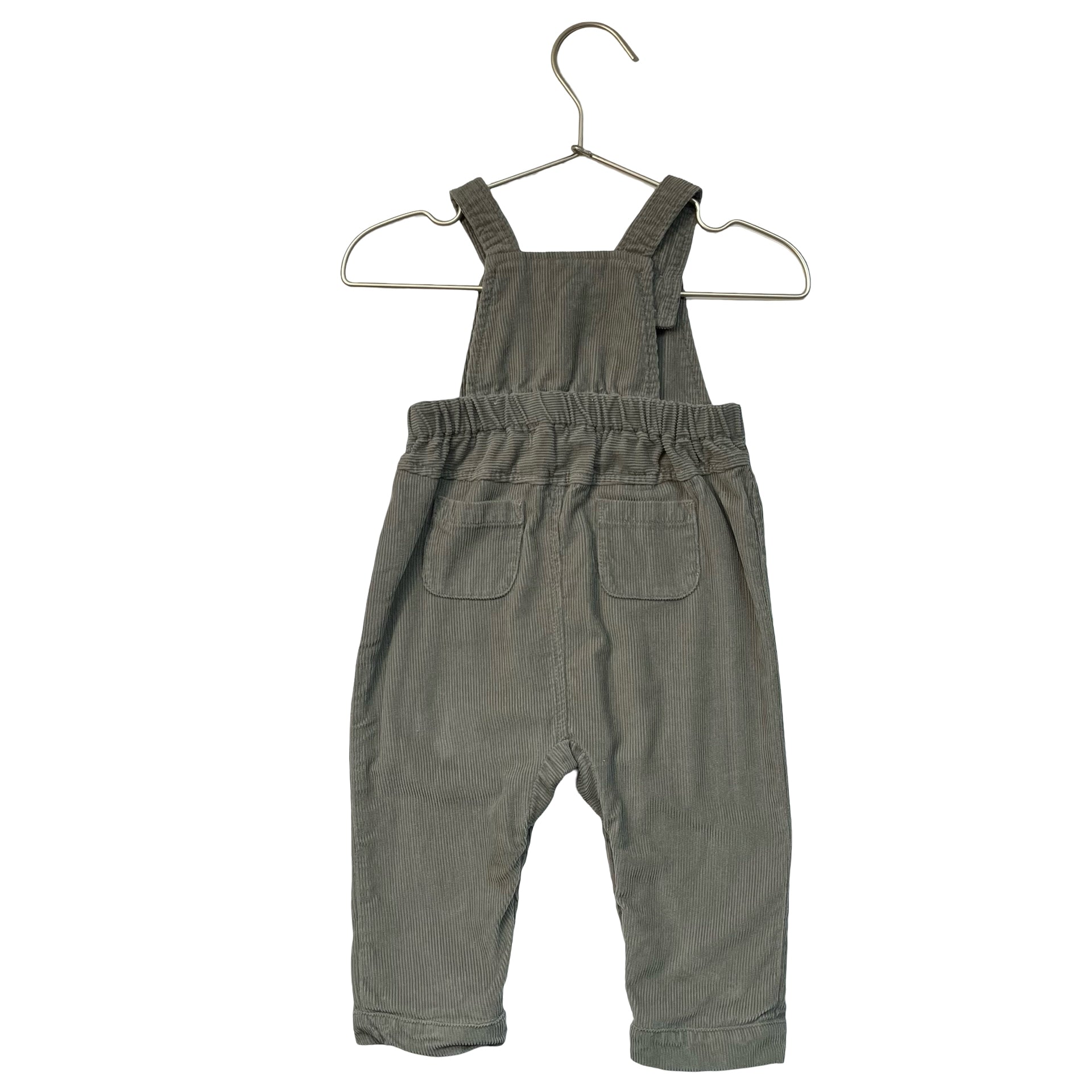 Pehr Sage Green Corduroy Overalls - Size 6-12 Mo