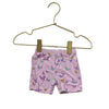 Posh Peanut Pink & Multi-Color Butterfly Shorts - Size 3-6 Months