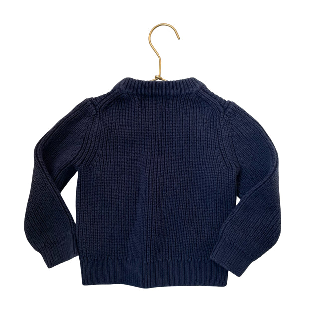 Vineyard Vines Navy Cotton Flag Sweater - Size 3T