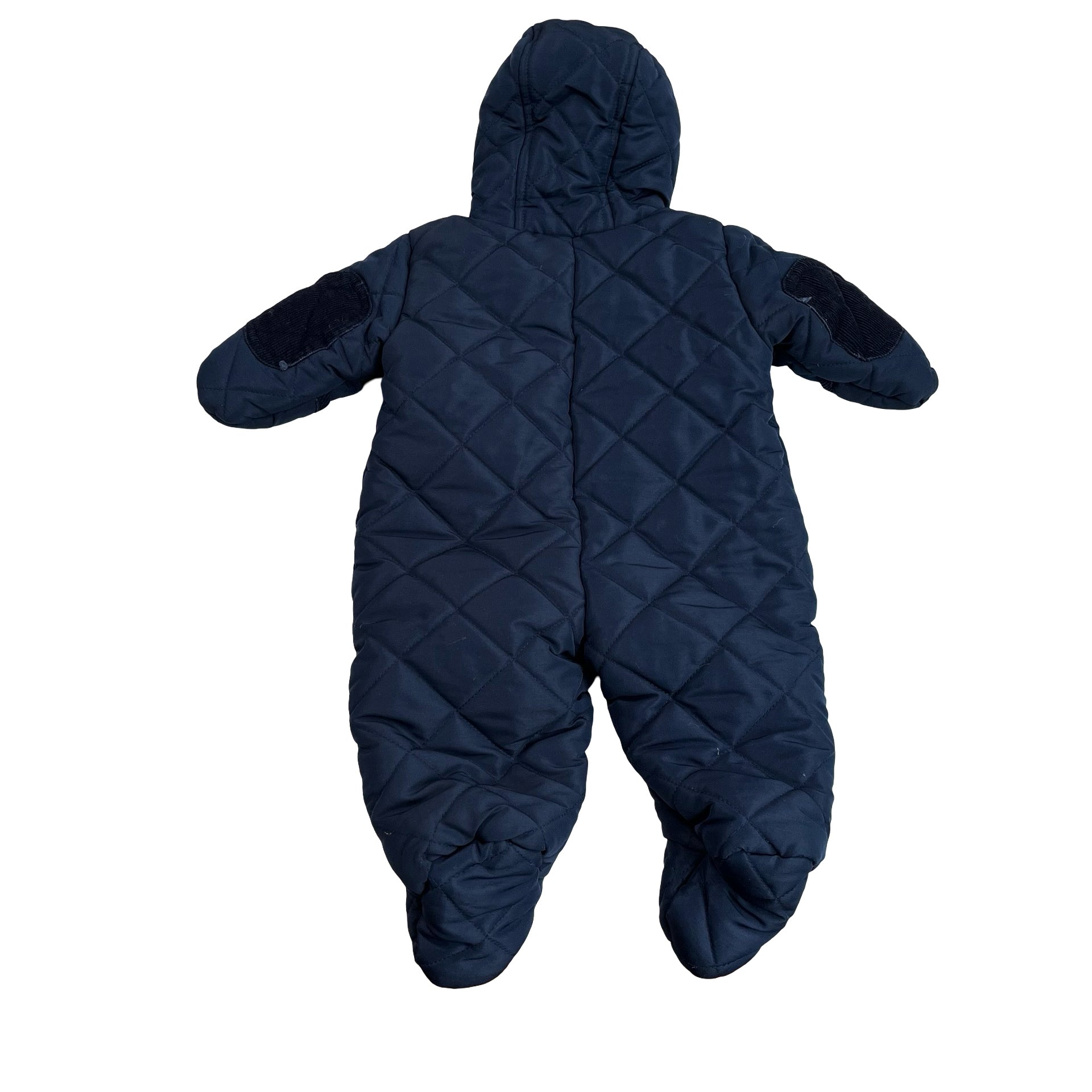 Rothschild Navy Quilted Bunting - Size 3/6 Mo