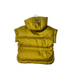 Il Gufo Mustard Yellow Puffer Hooded Vest - Size 4A