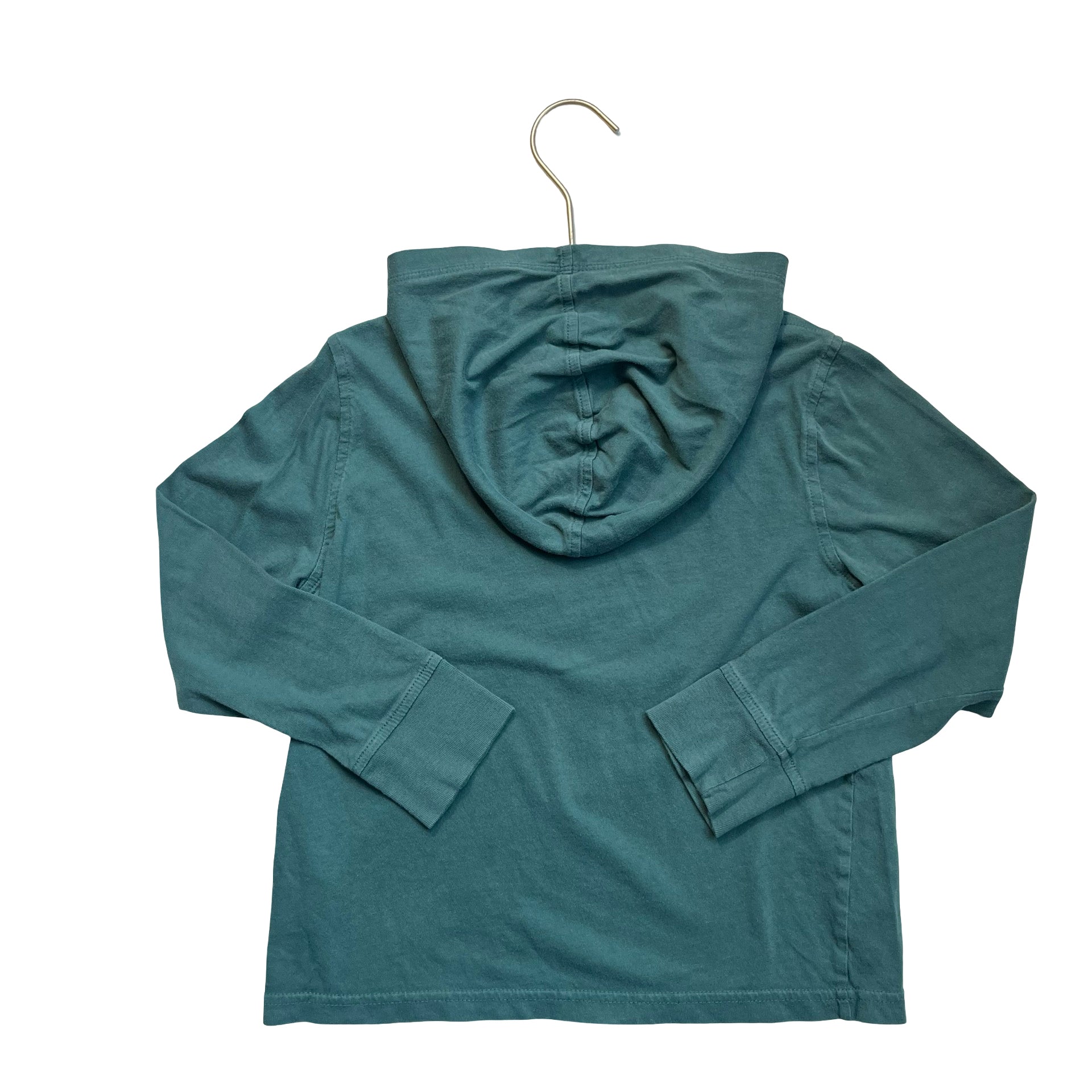 Crewcuts Green Hooded Shirt - Size S 6-7