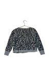 Louis Louise Gray Leopard Print Sweater - Size 4