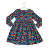 Mini Boden Multi-Color Rainbow Print Dress - Size 6-7Y