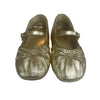 Zara Gold Metallic Ballet Flats - Size 29 (12)